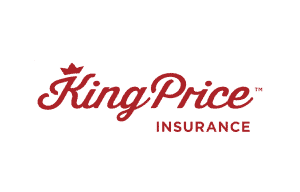 King Price Insurance logo in their brand colours on a transparent background.