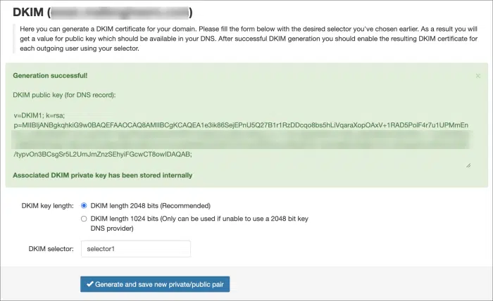 N-Able Dkim Screenshot 1