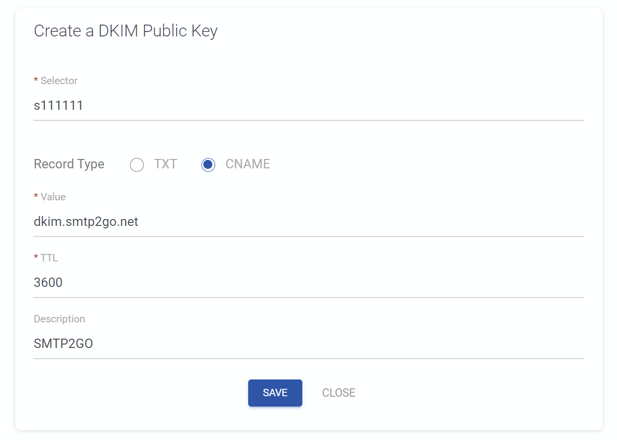 Captura de pantalla 3 de Smtp2Go Dkim