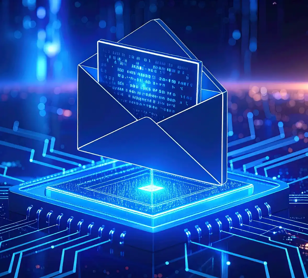 Open Email Envelope In A Digital Environment