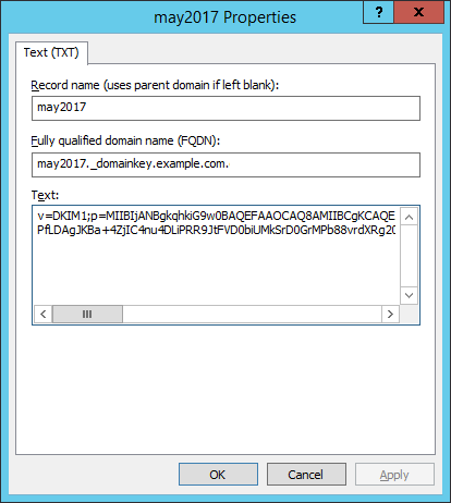 Trustwave Mailmarshall Dkim Captura de pantalla 2
