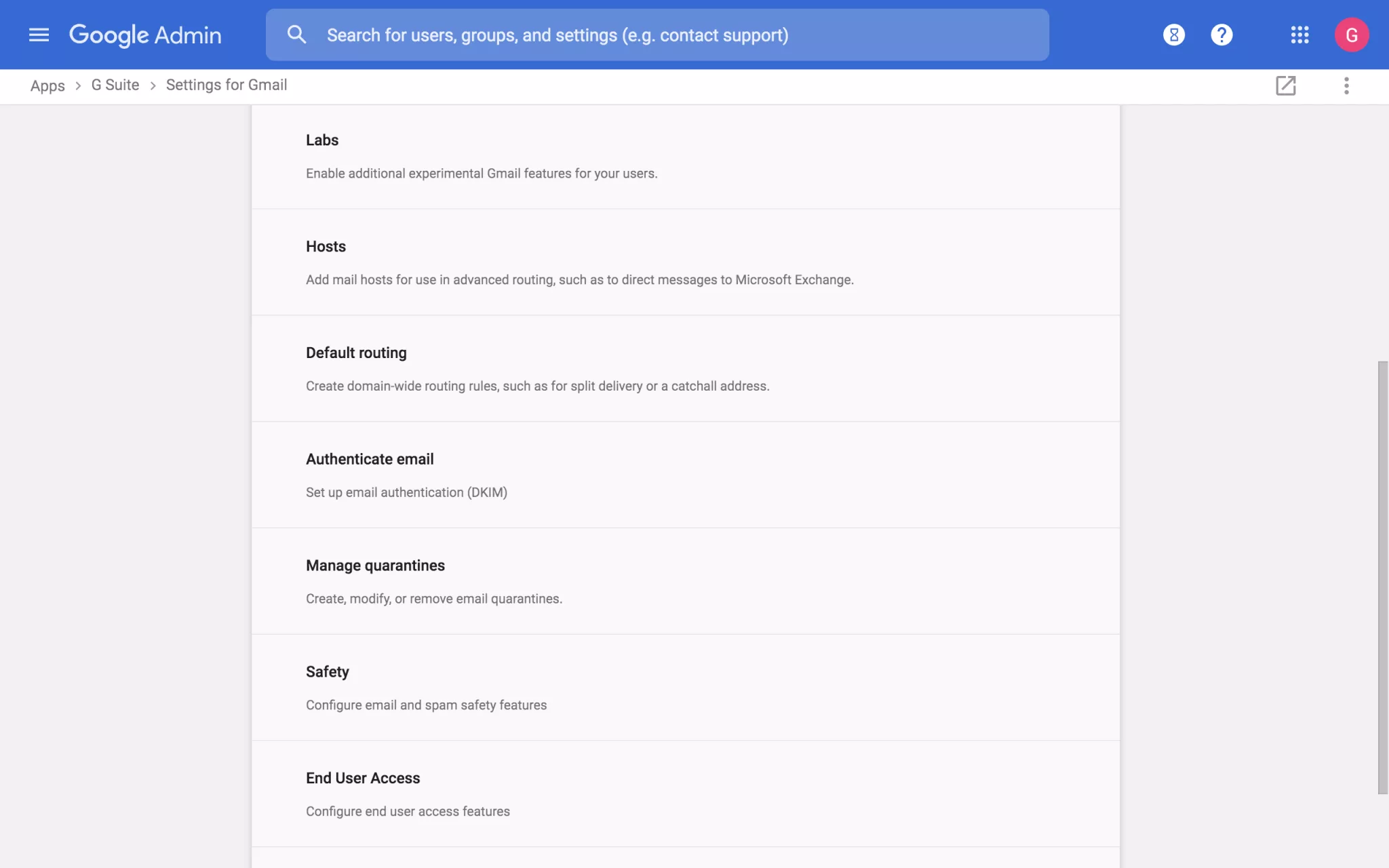 Captura de pantalla 4 de Google Workspace Dkim